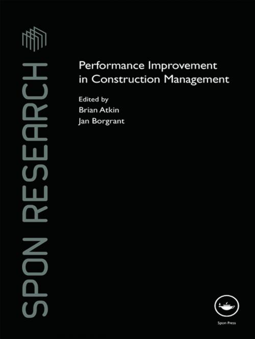 Cover of the book Performance Improvement in Construction Management by , CRC Press