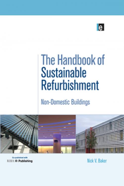 Cover of the book The Handbook of Sustainable Refurbishment: Non-Domestic Buildings by Baker Nick, CRC Press