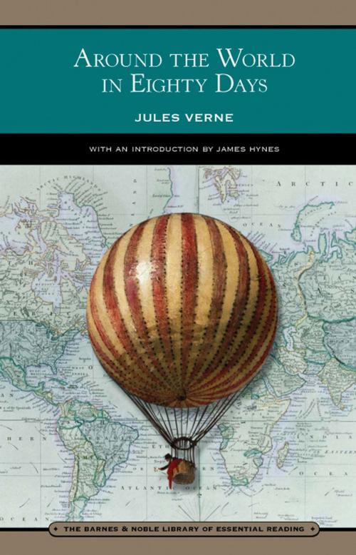 Cover of the book Around the World in Eighty Days (Barnes & Noble Library of Essential Reading) by Jules Verne, Barnes & Noble
