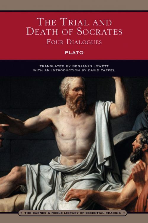 Cover of the book The Trial and Death of Socrates (Barnes & Noble Library of Essential Reading) by Plato, Barnes & Noble