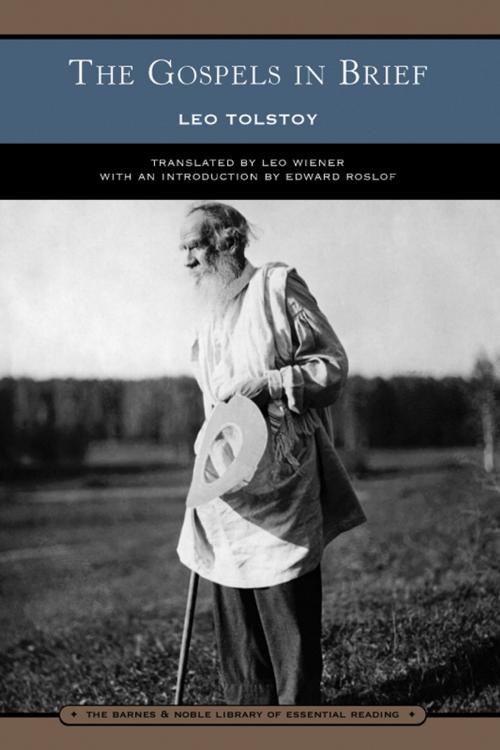 Cover of the book The Gospels in Brief (Barnes & Noble Library of Essential Reading) by Leo Tolstoy, Barnes & Noble