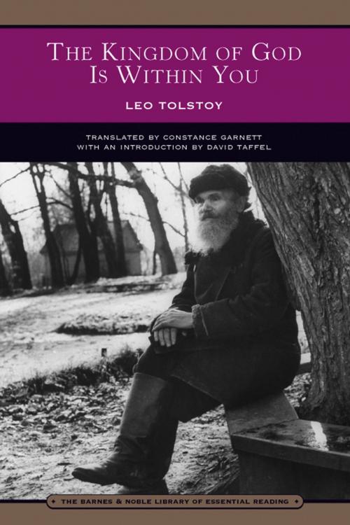 Cover of the book The Kingdom of God Is Within You (Barnes & Noble Library of Essential Reading) by Leo Tolstoy, Barnes & Noble