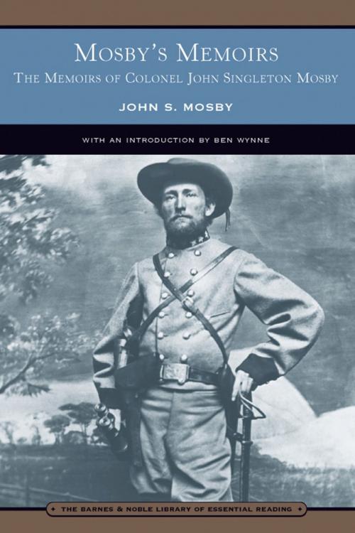 Cover of the book Mosby's Memoirs (Barnes & Noble Library of Essential Reading) by John S. Mosby, Barnes & Noble