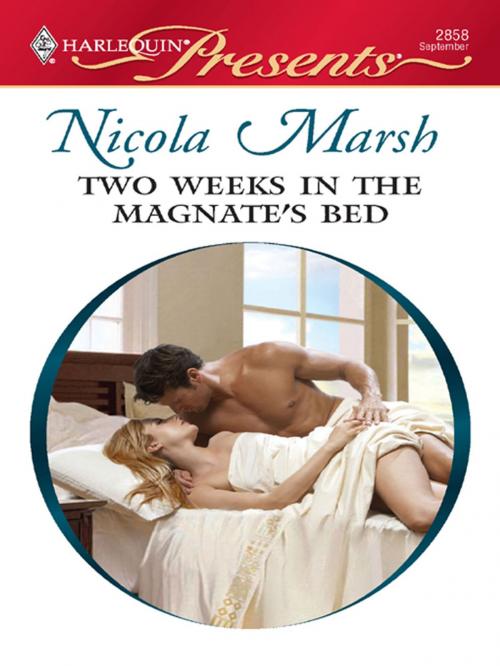 Cover of the book Two Weeks in the Magnate's Bed by Nicola Marsh, Harlequin