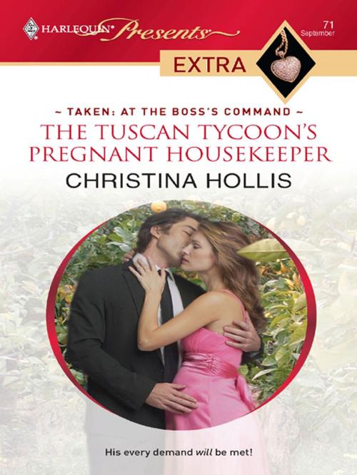 Cover of the book The Tuscan Tycoon's Pregnant Housekeeper by Christina Hollis, Harlequin