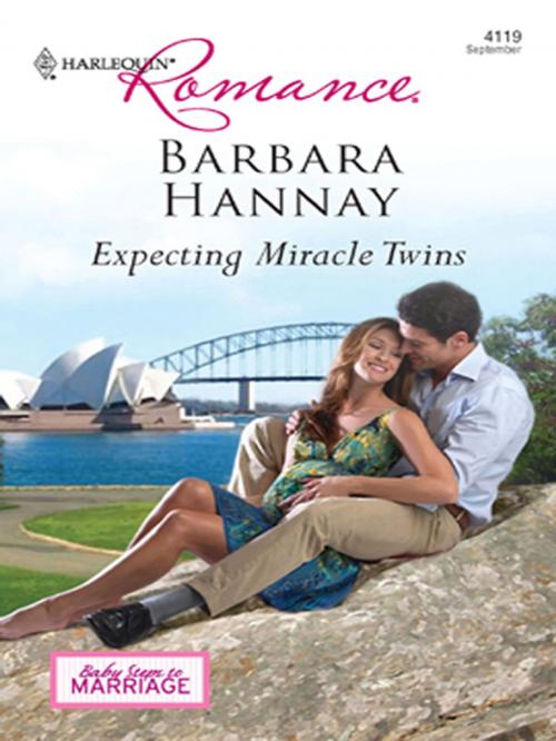 Cover of the book Expecting Miracle Twins by Barbara Hannay, Harlequin