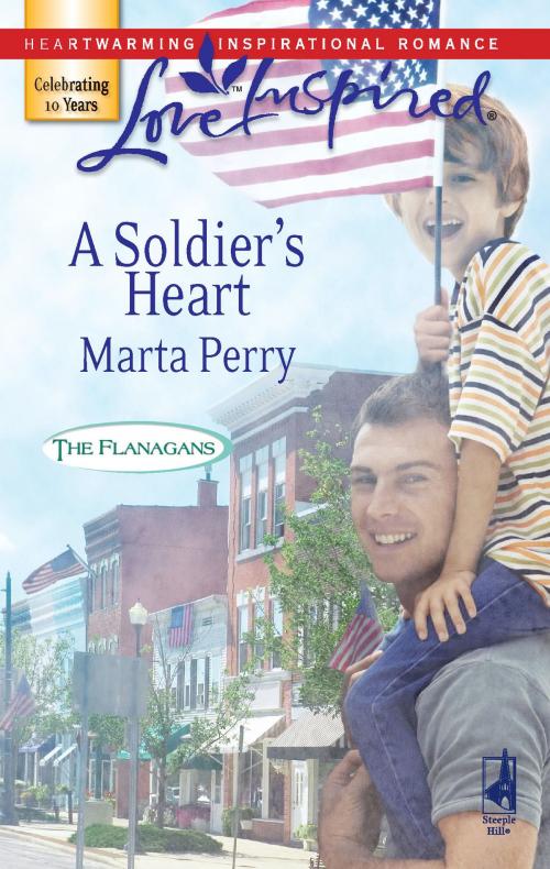 Cover of the book A Soldier's Heart by Marta Perry, Steeple Hill