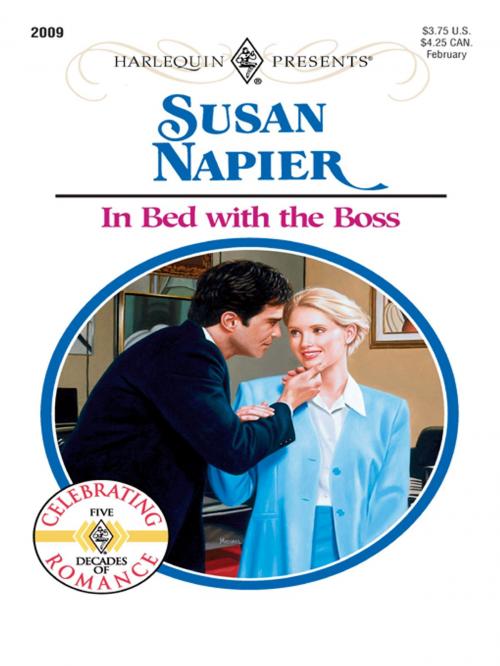 Cover of the book In Bed with the Boss by Susan Napier, Harlequin