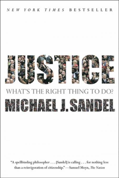 Cover of the book Justice by Michael J. Sandel, Farrar, Straus and Giroux