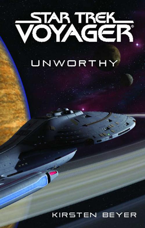 Cover of the book Star Trek: Voyager: Unworthy by Kirsten Beyer, Pocket Books/Star Trek