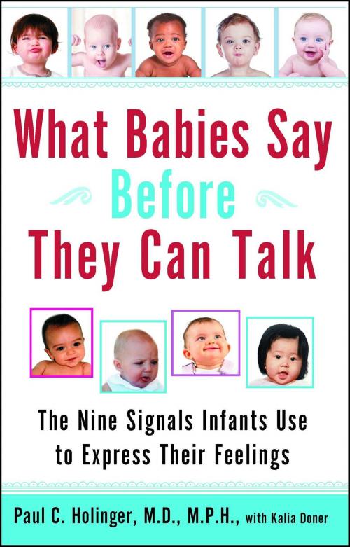 Cover of the book What Babies Say Before They Can Talk by Dr. Paul Holinger, Touchstone
