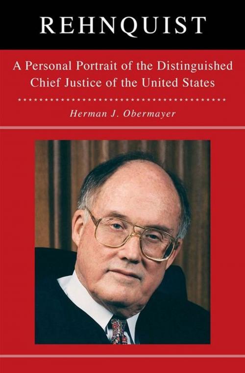 Cover of the book Rehnquist by Herman Obermayer, Threshold Editions
