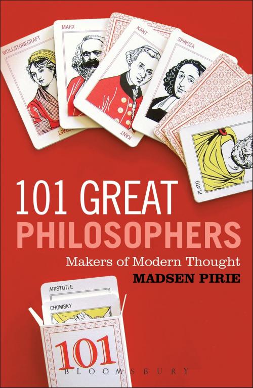 Cover of the book 101 Great Philosophers by Dr Madsen Pirie, Bloomsbury Publishing