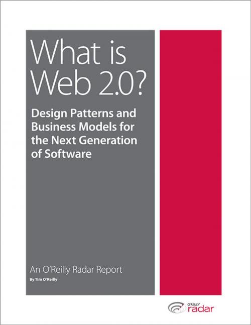 Cover of the book What is Web 2.0 by Tim O'Reilly, O'Reilly Media