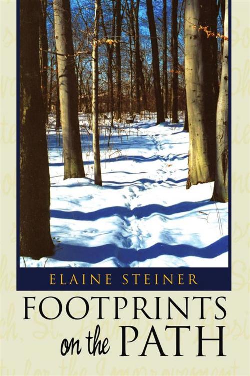 Cover of the book Footprints on the Path by Elaine Steiner, Xlibris US