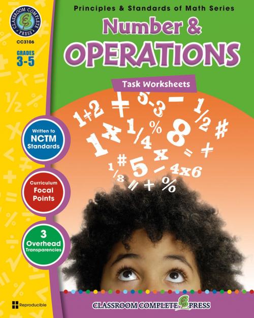 Cover of the book Number & Operations - Task Sheets Gr. 3-5 by Nat Reed, Classroom Complete Press Ltd