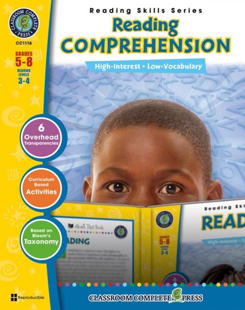 Cover of the book Reading Comprehension Gr. 5-8: Reading Skills Series by Brenda Rollins, Classroom Complete Press Ltd
