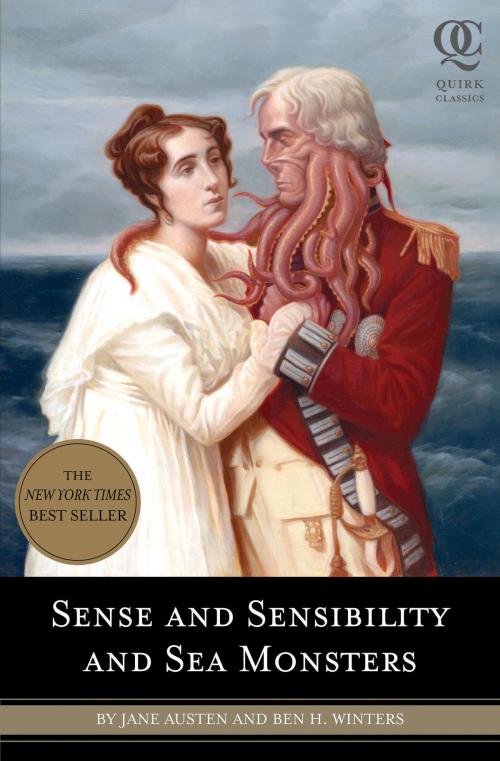 Cover of the book Sense and Sensibility and Sea Monsters by Ben Winters, Jane Austen, Quirk Books