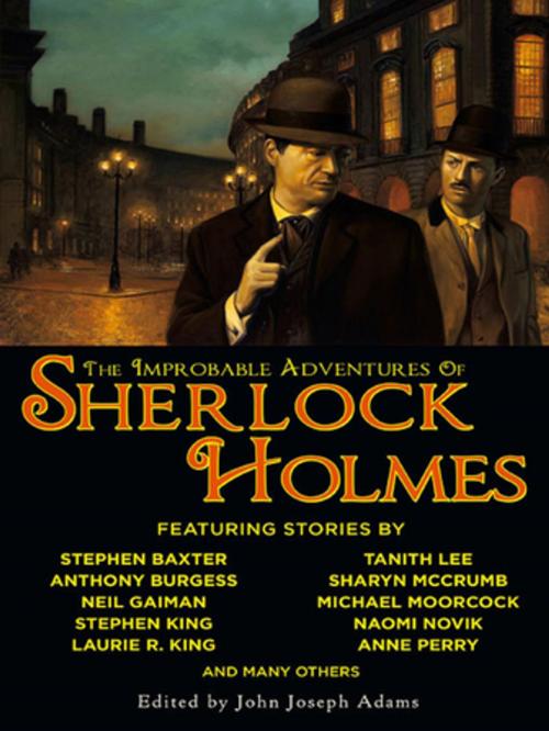 Cover of the book The Improbable Adventures of Sherlock Holmes by John Joseph Adams, Night Shade Books