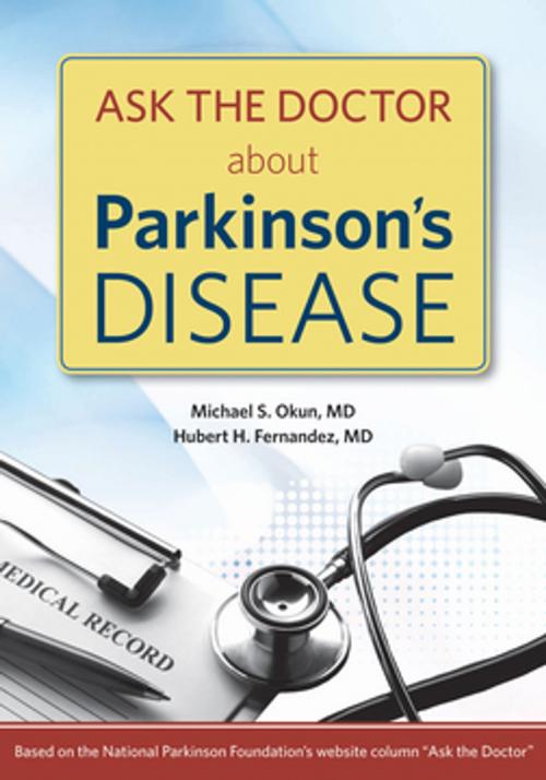 Cover of the book Ask the Doctor About Parkinson's Disease by Michael Okun, MD, Springer Publishing Company