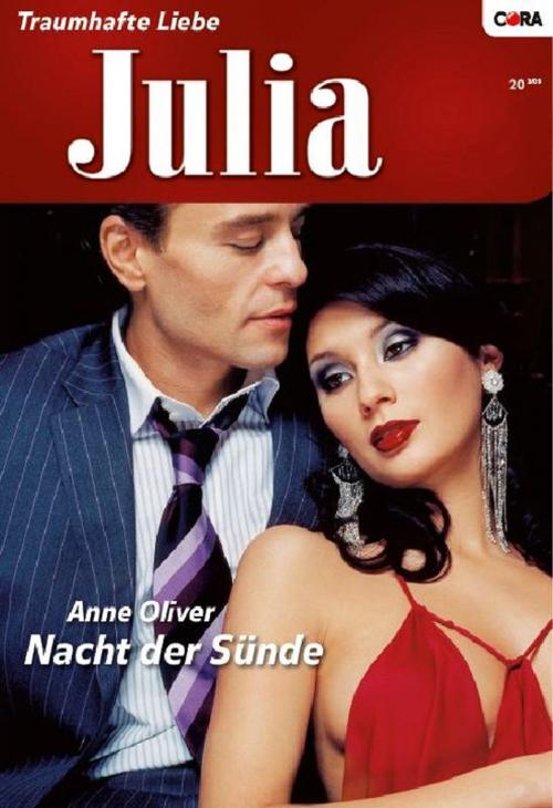 Cover of the book Nacht der Sünde by ANNE OLIVER, CORA Verlag