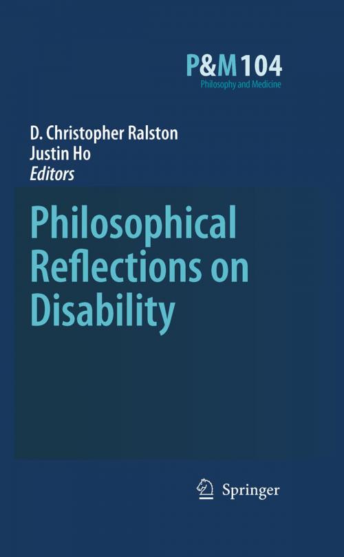 Cover of the book Philosophical Reflections on Disability by , Springer Netherlands
