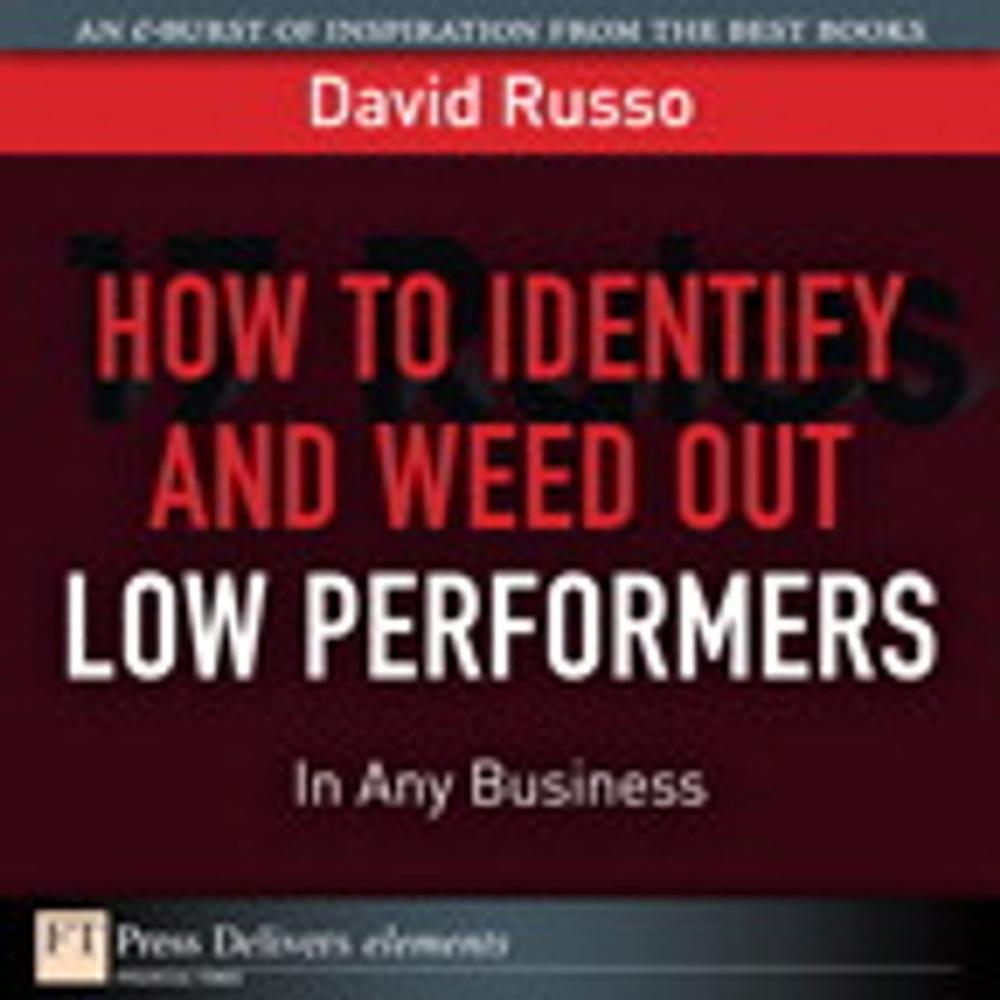 Big bigCover of How to Identify and Weed Out Low Performers in Any Business