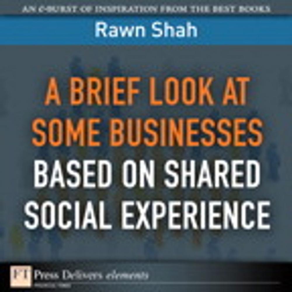Big bigCover of A Brief Look at Some Businesses Based on Shared Social Experience