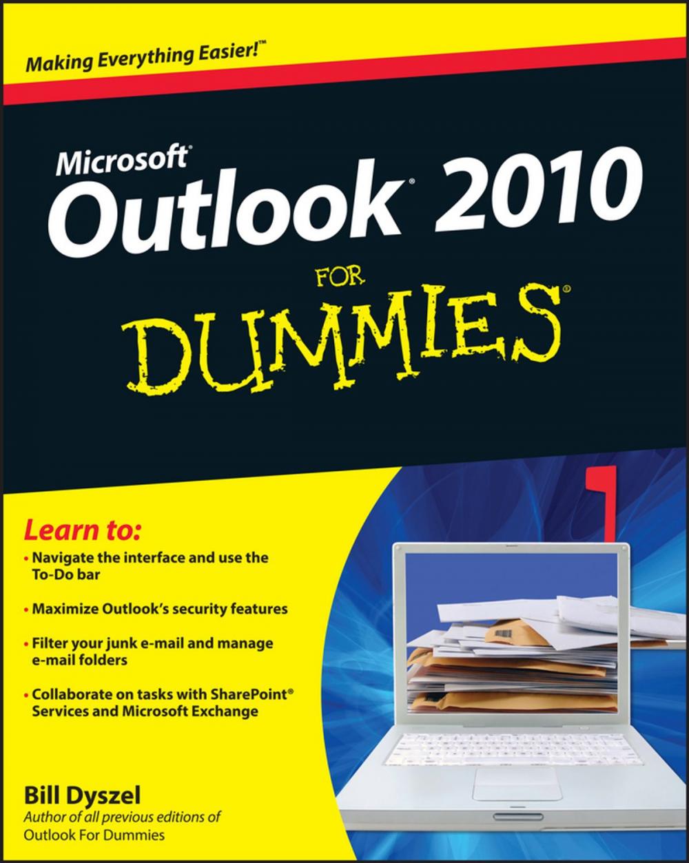 Big bigCover of Outlook 2010 For Dummies