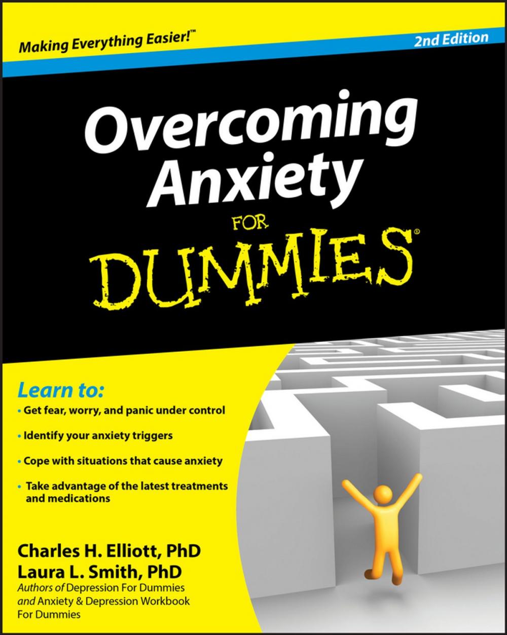 Big bigCover of Overcoming Anxiety For Dummies