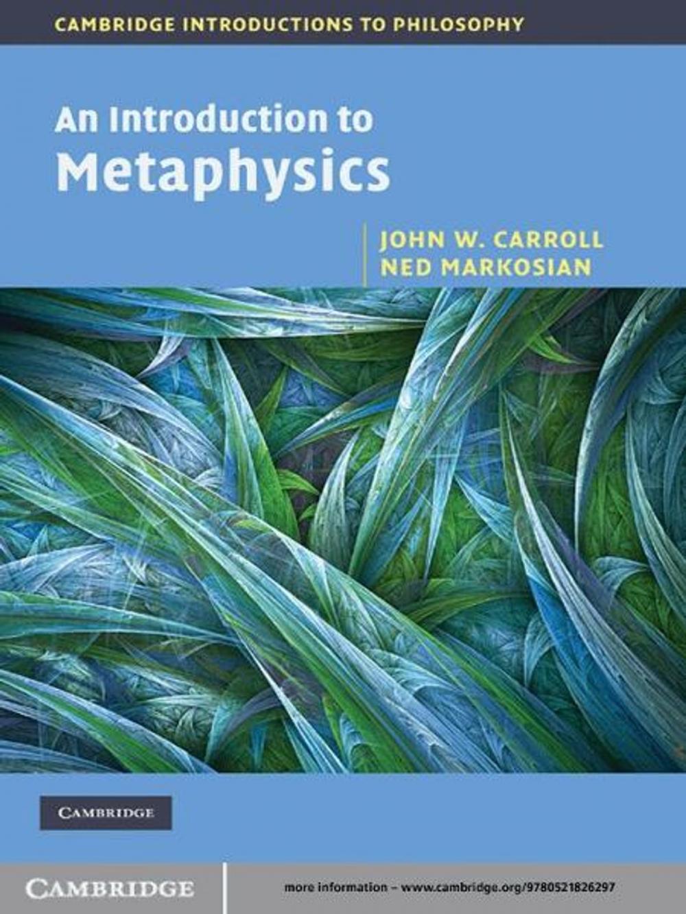 Big bigCover of An Introduction to Metaphysics
