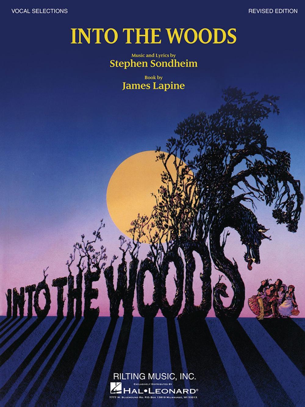 Big bigCover of Into the Woods Edition Songbook