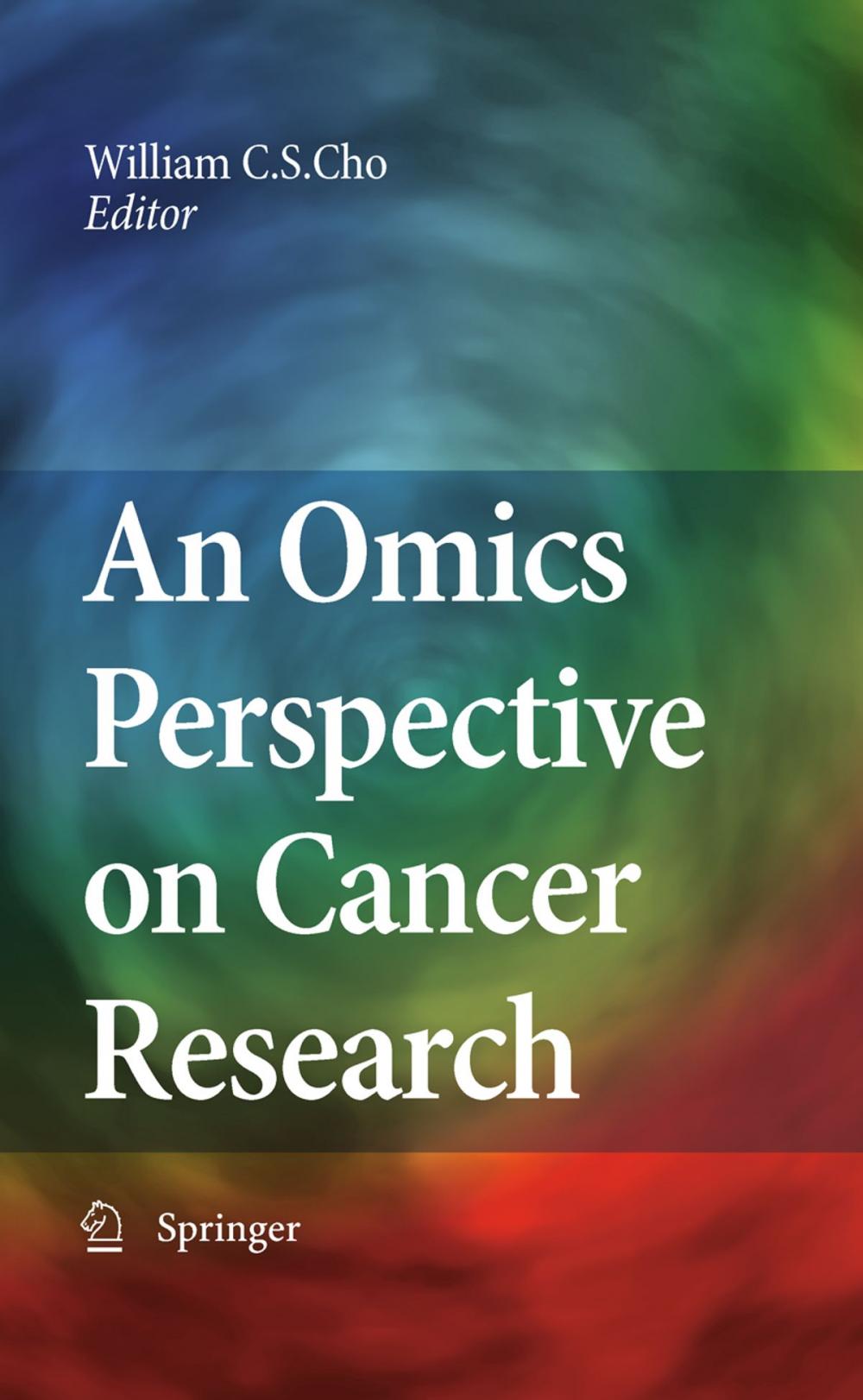 Big bigCover of An Omics Perspective on Cancer Research