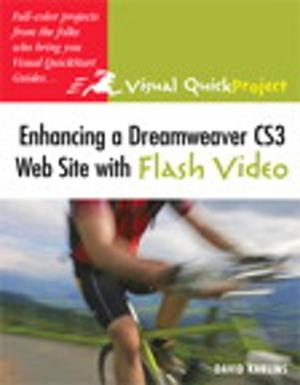 Book cover of Enhancing a Dreamweaver CS3 Web Site with Flash Video