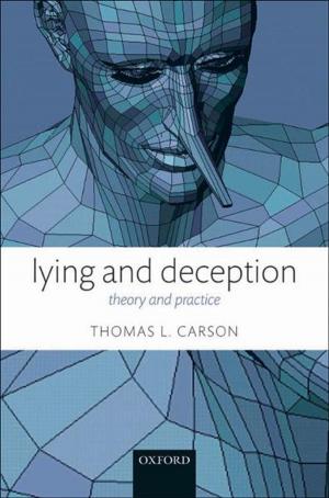 Cover of the book Lying and Deception by Gerry T. M. Altmann