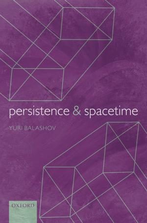 Cover of the book Persistence and Spacetime by Robert J. Shiller