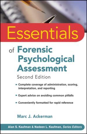 Cover of the book Essentials of Forensic Psychological Assessment by Deanna Sclar