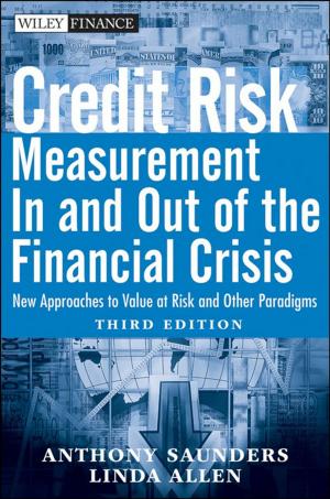 Cover of the book Credit Risk Management In and Out of the Financial Crisis by Colin Barrow