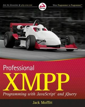 Cover of the book Professional XMPP Programming with JavaScript and jQuery by Joe Duarte