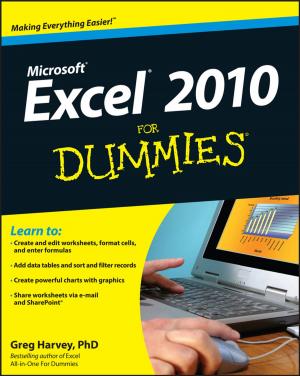 Book cover of Excel 2010 For Dummies