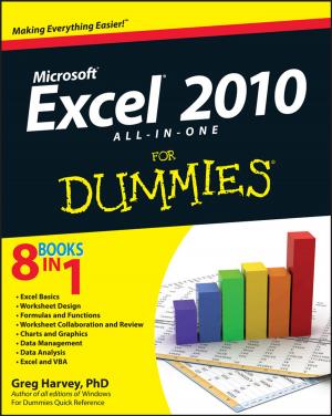 Cover of the book Excel 2010 All-in-One For Dummies by 