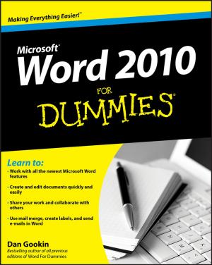 Book cover of Word 2010 For Dummies