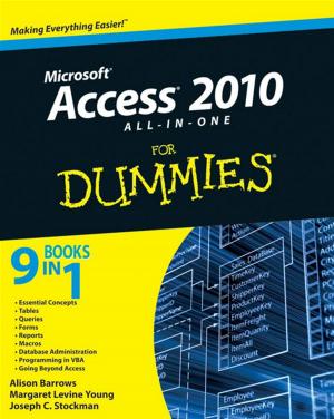 Book cover of Access 2010 All-in-One For Dummies