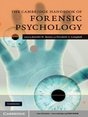 Cover of the book The Cambridge Handbook of Forensic Psychology by Costas P. Grigoropoulos
