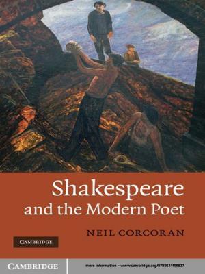 Cover of the book Shakespeare and the Modern Poet by Matthew E. K. Hall