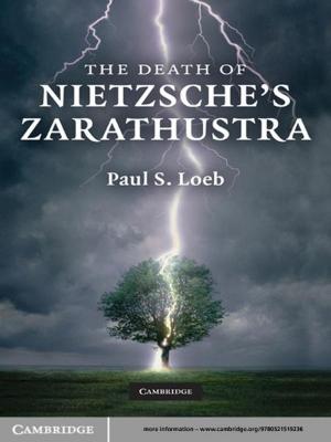 Cover of the book The Death of Nietzsche's Zarathustra by Elizabeth S. Allman, John A. Rhodes