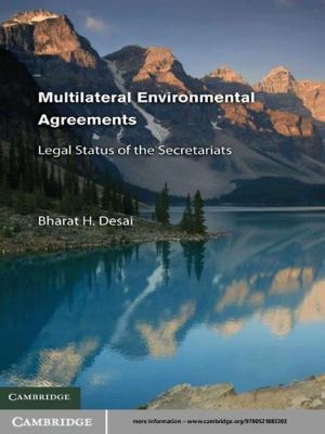 Cover of the book Multilateral Environmental Agreements by Diana Whitton