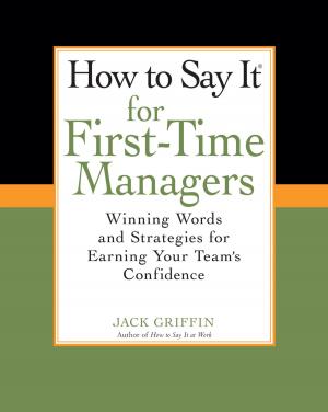 Cover of the book How To Say It for First-Time Managers by The Customer Service Training Institute