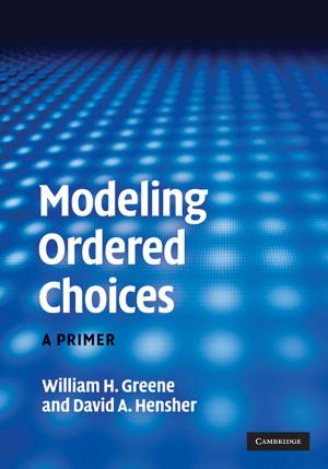 Cover of the book Modeling Ordered Choices by Reinhard Schertz