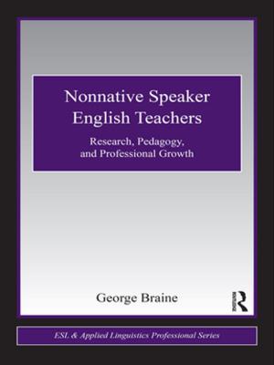 Cover of the book Nonnative Speaker English Teachers by Steven C. Roach